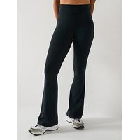 Gym + Coffee Womens Training Soft Motion Flare Leggings - Black | Very (UK)