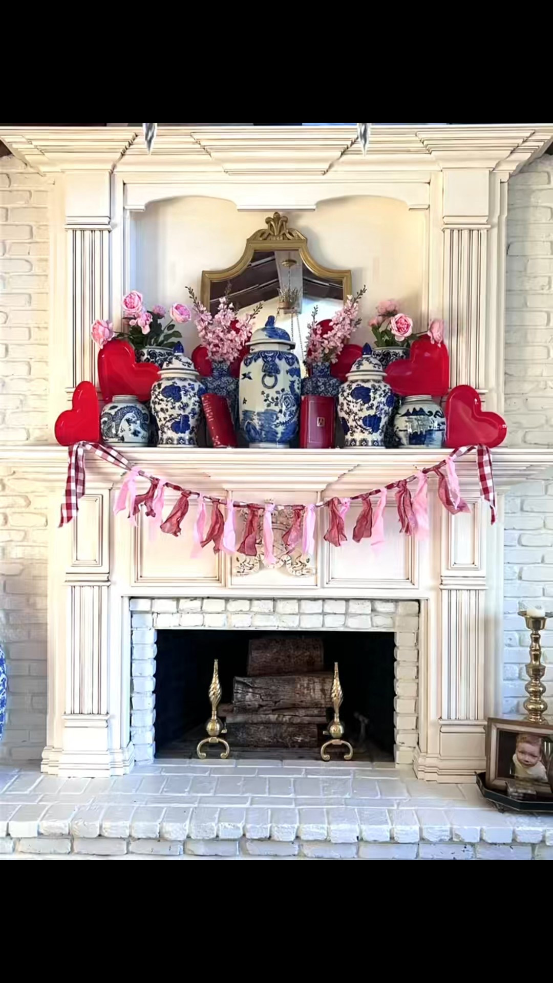 Valentine’s Day mantel decor inspiration 

#LTKSeasonal #LTKHome #LTKValentine