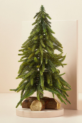 Fir Tree with Logs | Anthropologie (UK)