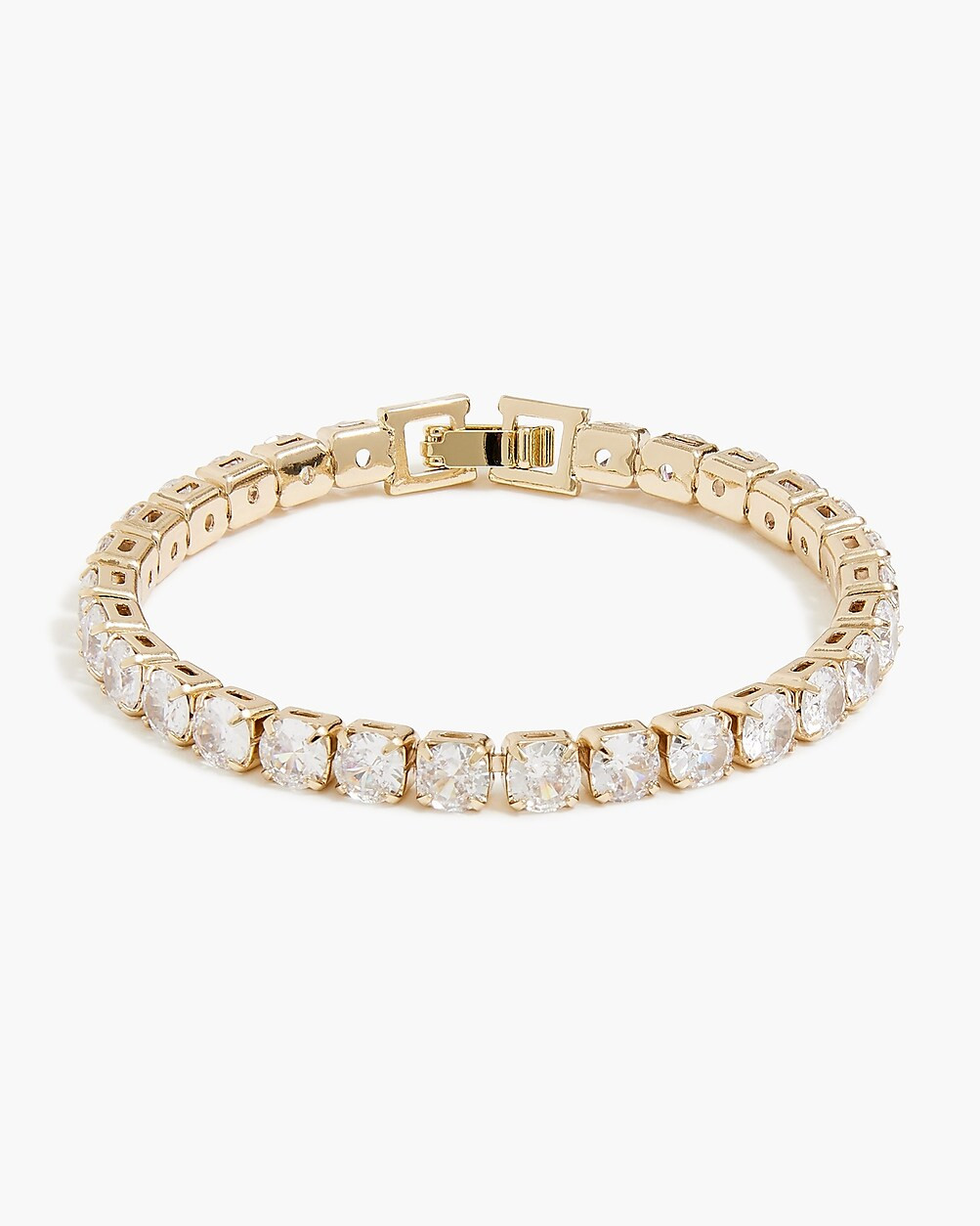 Crystal tennis bracelet | J.Crew Factory