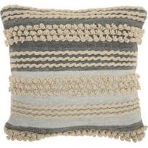 Nourison Life Styles Textured Ocean Decorative Throw Pillow , 20" x 20" | Walmart (US)