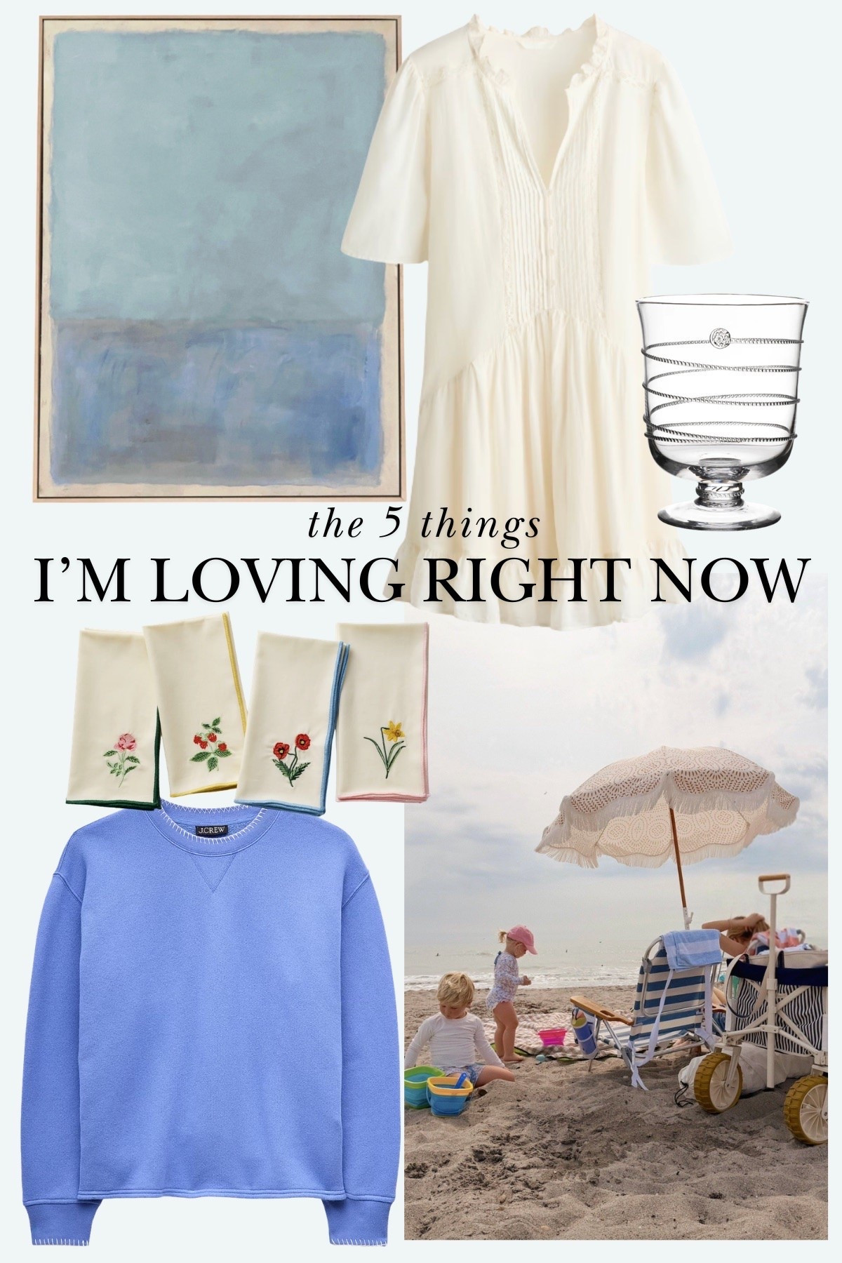 what I’m loving right now 💙 (original art by  Diana Brambila)

#LTKHome