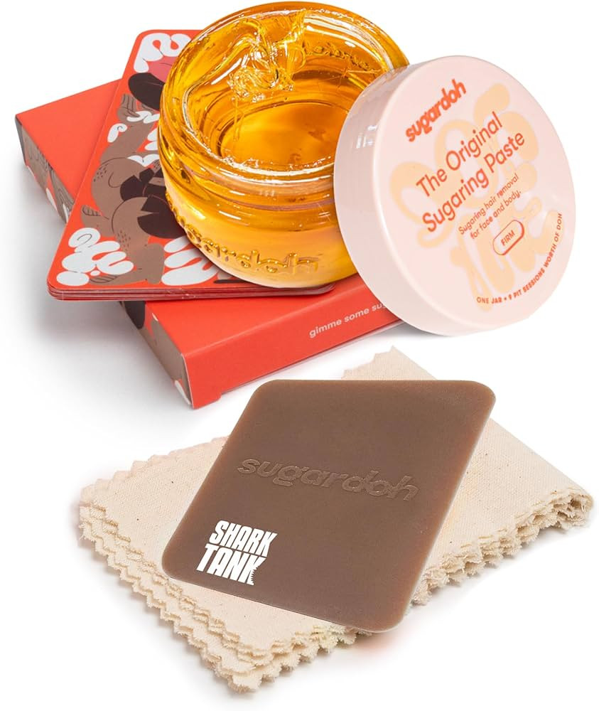 Sugar Waxing Kit for Women As Seen On Shark Tank (Mini Kit Firm) Face, Arms, & Legs, Sugar Wax Ha... | Amazon (US)