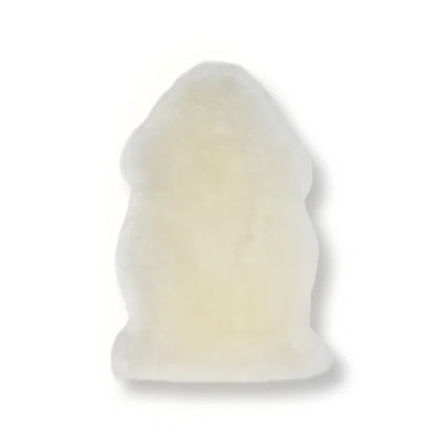 Handmade Sheepskin Ivory Rug | Wayfair North America