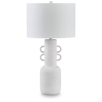 Signature Design by Ashley Perringhill Table Lamp, Distressed White, 31" Tall, Modern Accent Light | Target