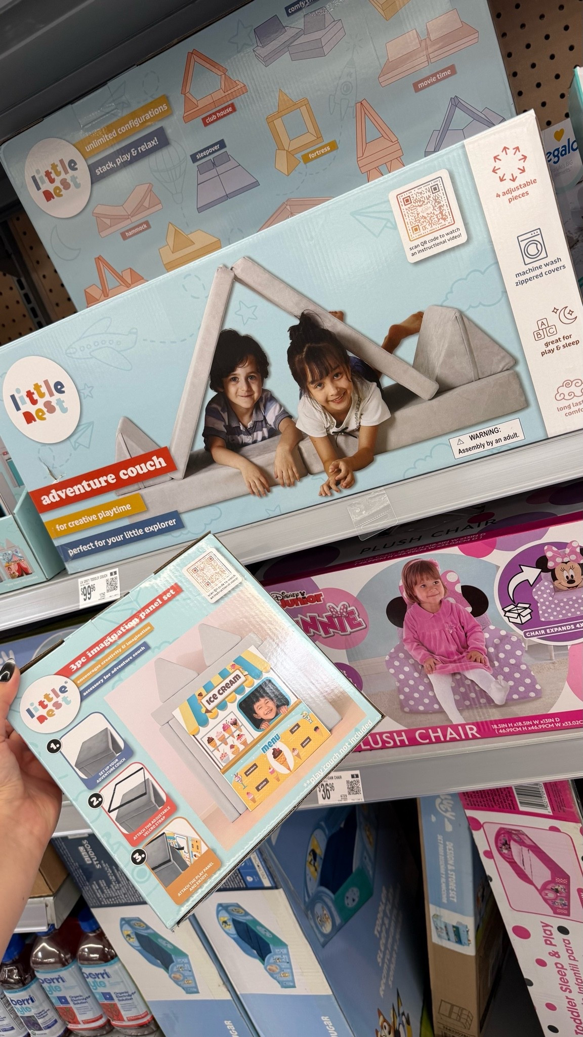 Go check out this fun adventure couch from Little Nest for toddlers to play with and relax on !🤩

Find them at Walmart, linking here✨🔗

#LTKmomlife #LTKBaby #LTKHome