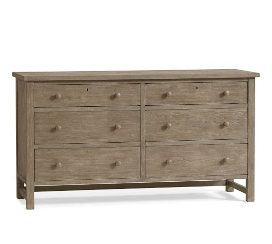 Farmhouse 6-Drawer Dresser (66") | Pottery Barn (US)