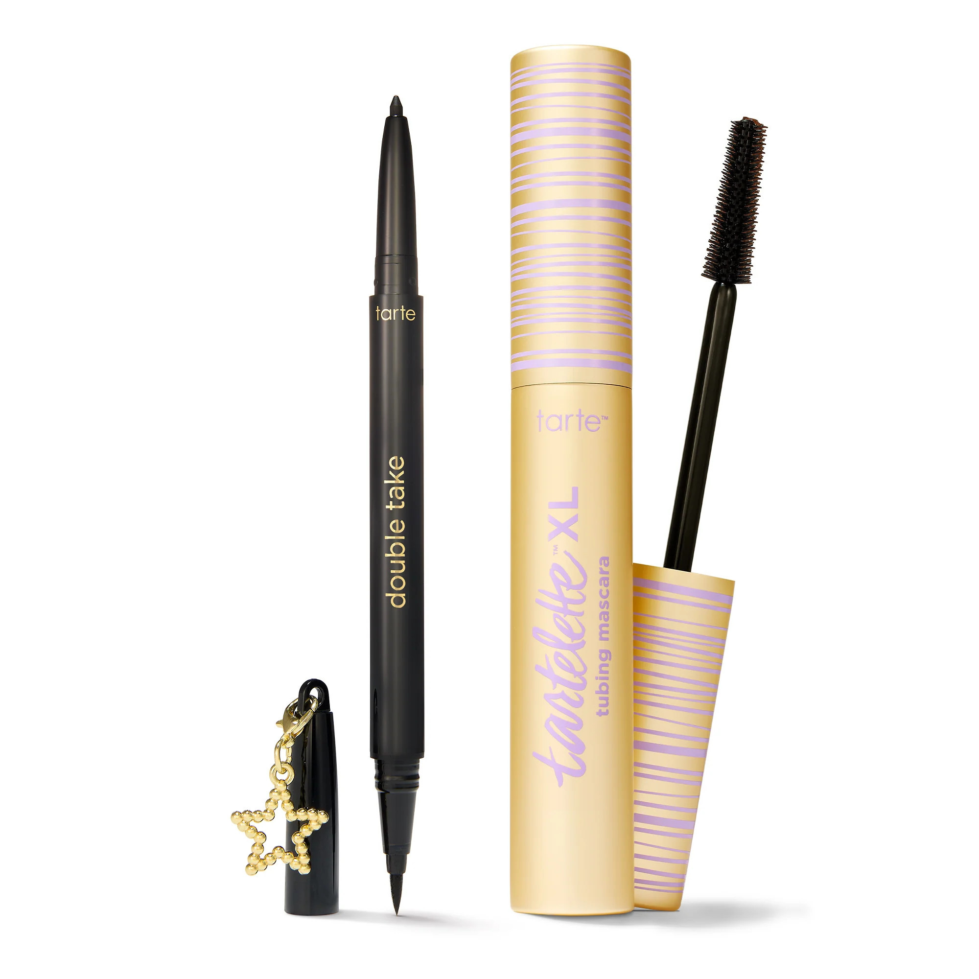 line & define XL tubing mascara & double take eyeliner duo + FREE charm | tarte cosmetics (Global)
