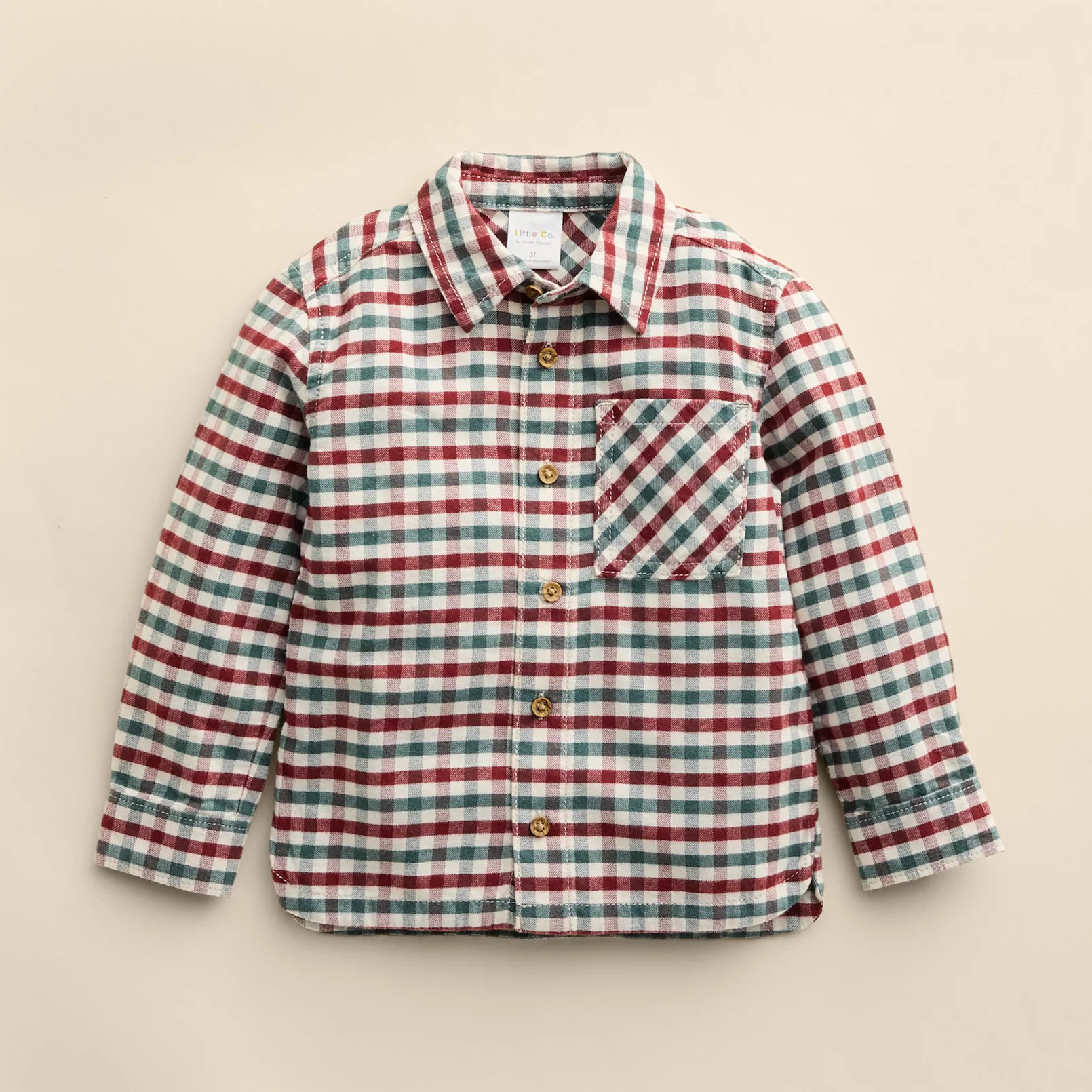 Baby & Toddler Little Co. by Lauren Conrad Long Sleeve Button-Down Overshirt | Kohl's