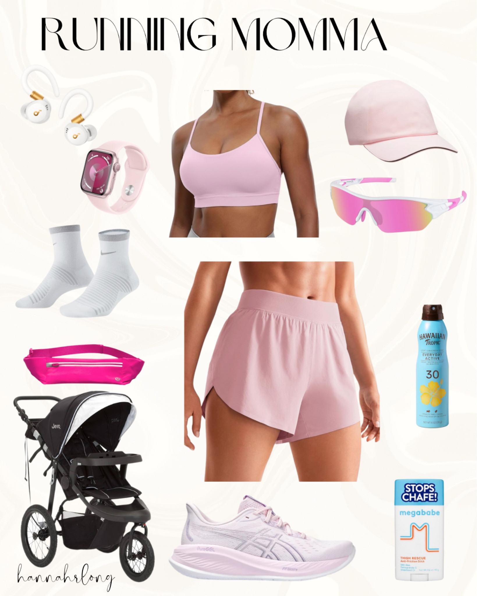 Run fit. Exercise outfit. Workout. Active wear. Jogging stroller. Monochromatic outfit  

#LTKFitness #LTKActive #LTKFamily