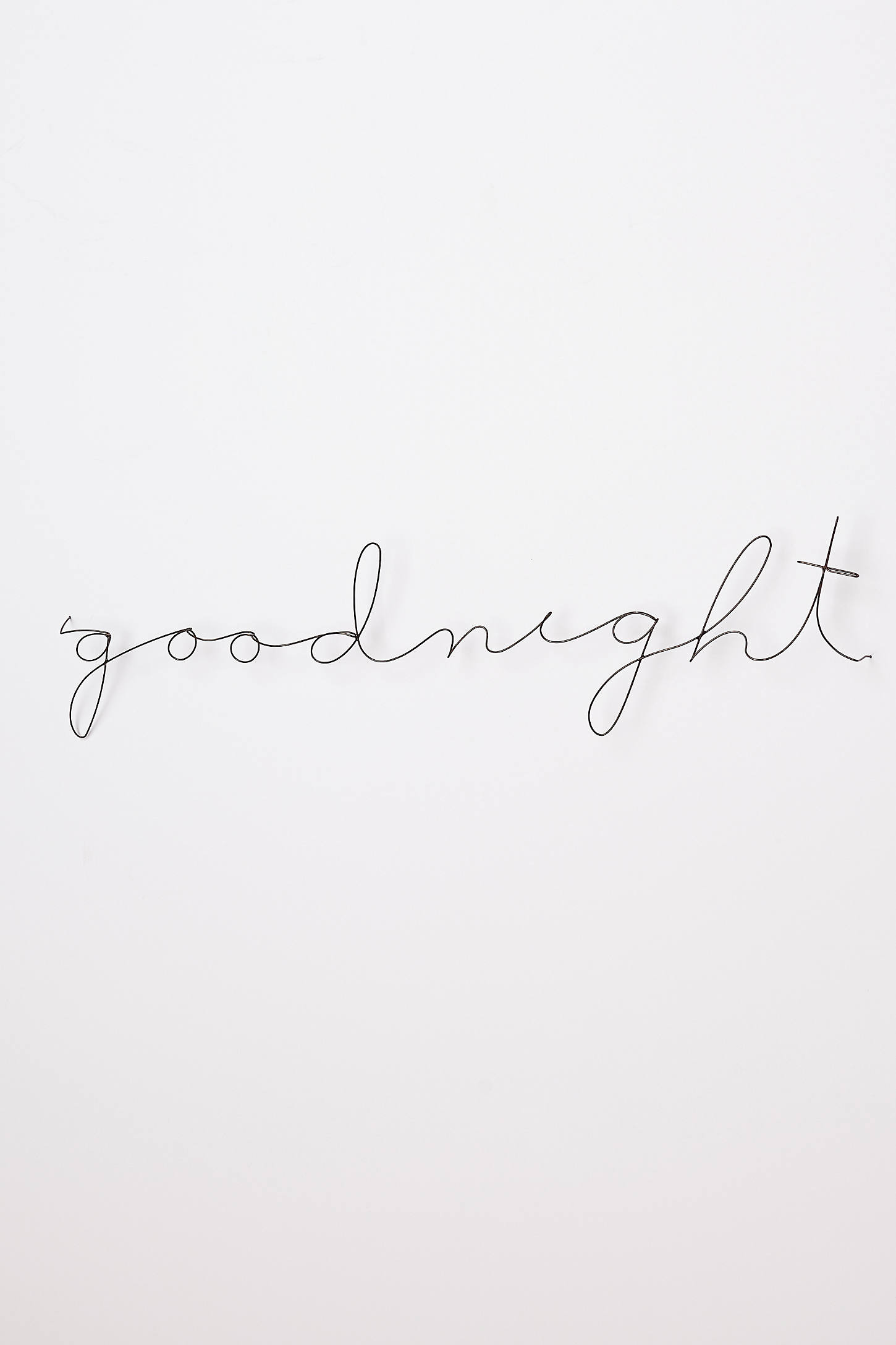 Wire Script Sculpture | Anthropologie (US)