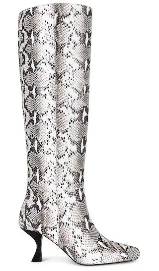 Idalia Boot in Snake Print | Revolve Clothing (Global)