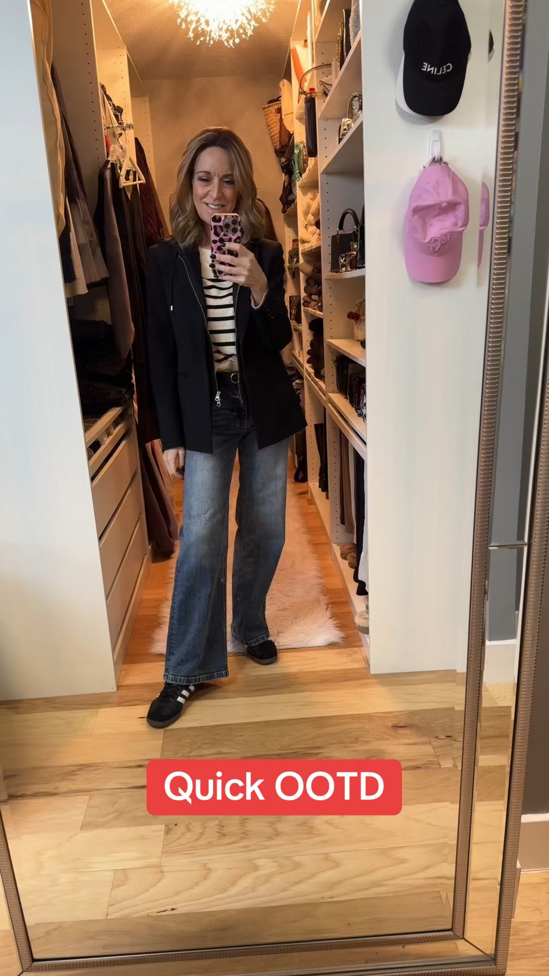 Classic blazer and jeans OOTD

#LTKOver40 #LTKMidsize