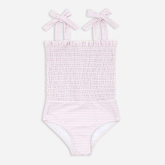 Girls' minnow™ smocked one-piece | J. Crew US