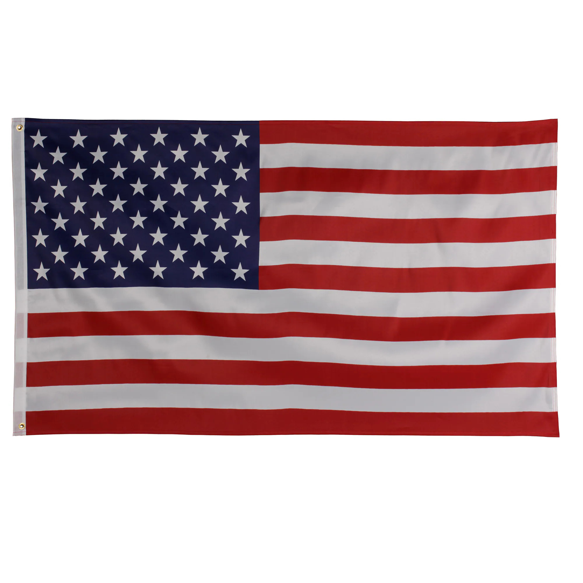 Valley Forge Flag 5.23-ft W x 2.92-ft H Polyester American Flag one_size | LECO1 | Lowe's