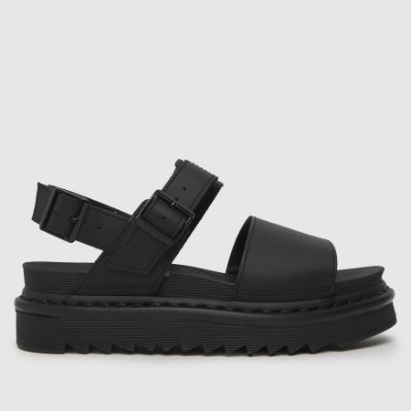 Womens Black Dr Martens Zebrilus Voss Sandals | schuh | Schuh