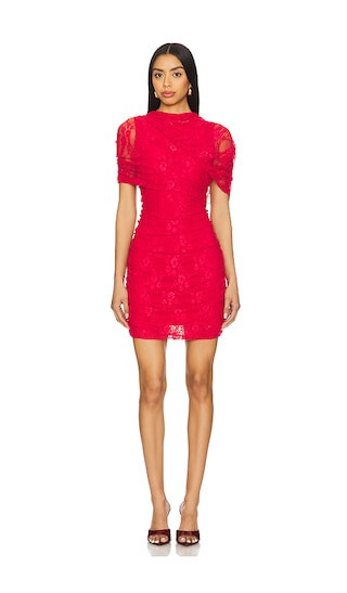 Amanda Uprichard Evianna Dress in Red. - size S | Revolve Clothing (Global)