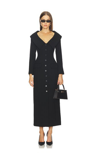 SRG Genevieve Dress in Black. - size XS | Revolve Clothing (Global)