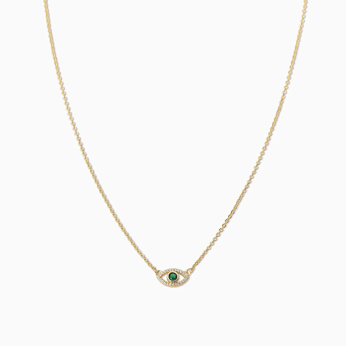 Evil Eye Pavé Necklace | Uncommon James