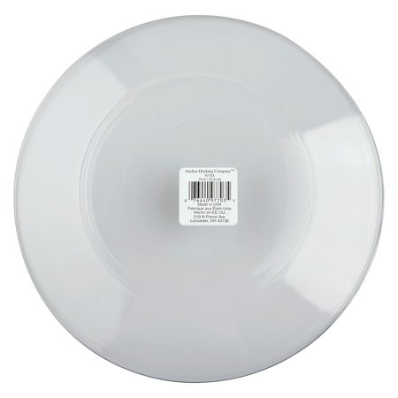 Anchor Hocking 10" Clear Presence Dinner Plate | Walmart (US)