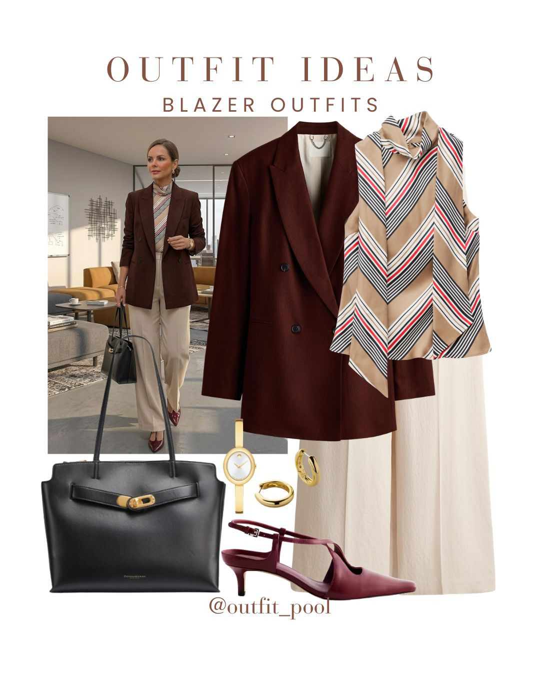 Blazer + trousers = the easiest workwear formula ✨ Styled chic blazer and trouser combinations that make office dressing feel effortless — polished, timeless, and always put-together 🙌 🤍 Tailored silhouettes for a clean, elevated look 🖤 Neutral tones that mix + match easily ✨ Perfect for meetings, office days, and smart-casual workwear Classic, versatile, and the definition of power dressing made simple 👏 To shop these outfits, check the LTK shop link in bio 🛍️💌 Link: Link: Link: (Blazer Outfits, Blazer Outfit Ideas, Oversized Blazer Outfit, Chic Blazer Style, Business Casual Outfit, Blazer with Jeans, Blazer with Trousers, Workwear Blazer, Smart Casual Style, Tailored Blazer Look, Capsule Wardrobe Staples, Elevated Basics, Office Outfit Inspiration, Minimalist Fashion, Day to Night Outfit, Neutral Blazer Outfit, Outfit Inspiration) 

 #LTKootd #LTKPetite #LTKWorkwear