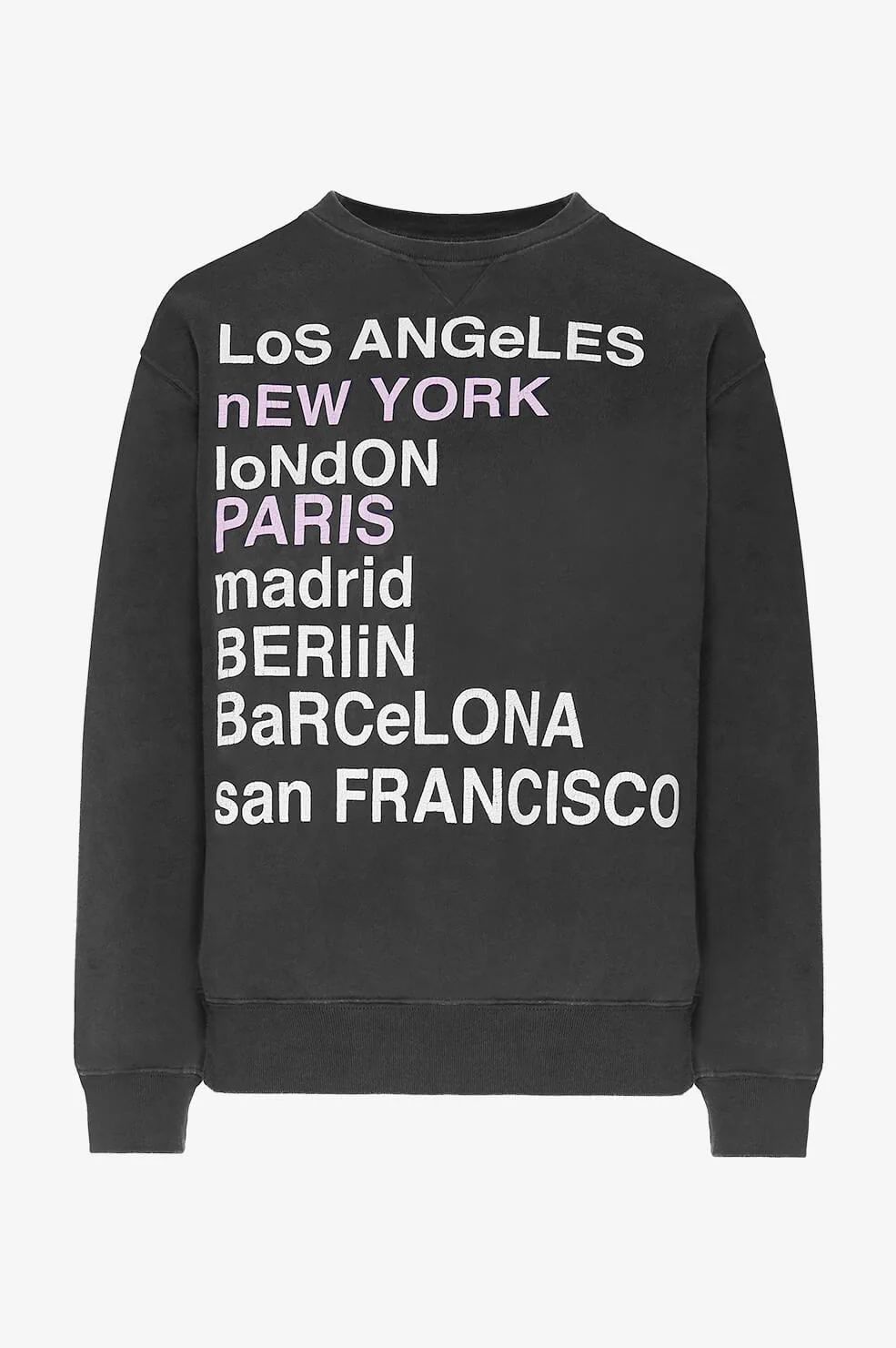 City Love Sweatshirt - Charcoal | ANINE BING