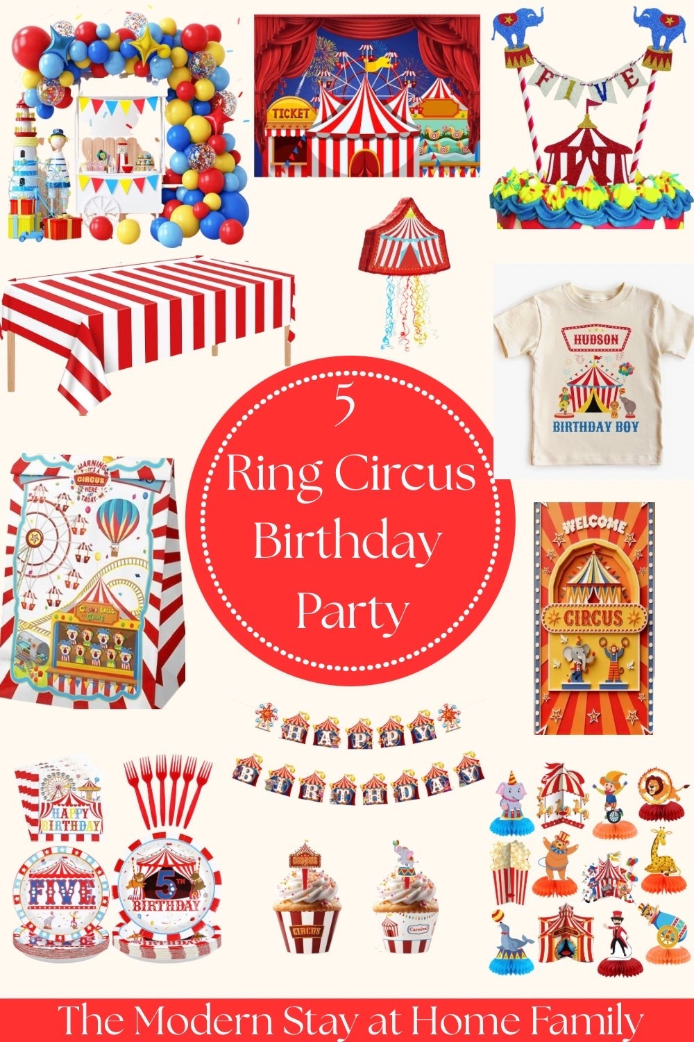 Step right up to the cutest circus birthday party inspiration! 🎪 From colorful circus party decorations and carnival-inspired treats to fun games, bright balloons, and a show-stopping circus birthday cake, this theme is perfect for creating magical memories. Whether you’re planning a first birthday, toddler birthday, or a big top celebration for any age, these circus party ideas make it easy to bring the excitement of the carnival right to your party. Sharing some of my favorite circus-themed party finds to help you create a fun, festive, and unforgettable celebration!

circus birthday party, circus party ideas, circus birthday decorations, carnival birthday party, big top birthday party, circus theme party, circus birthday cake, circus party supplies, carnival party decorations, circus balloons, circus centerpiece, circus birthday outfit, circus themed birthday, circus party favors, carnival games party, red and white circus party, vintage circus party, kids birthday party theme, birthday party inspiration, colorful birthday party, circus snacks, circus dessert table, circus celebration, carnival theme birthday, party planning ideas.

#LTKKids #LTKmomlife #LTKSaleAlert