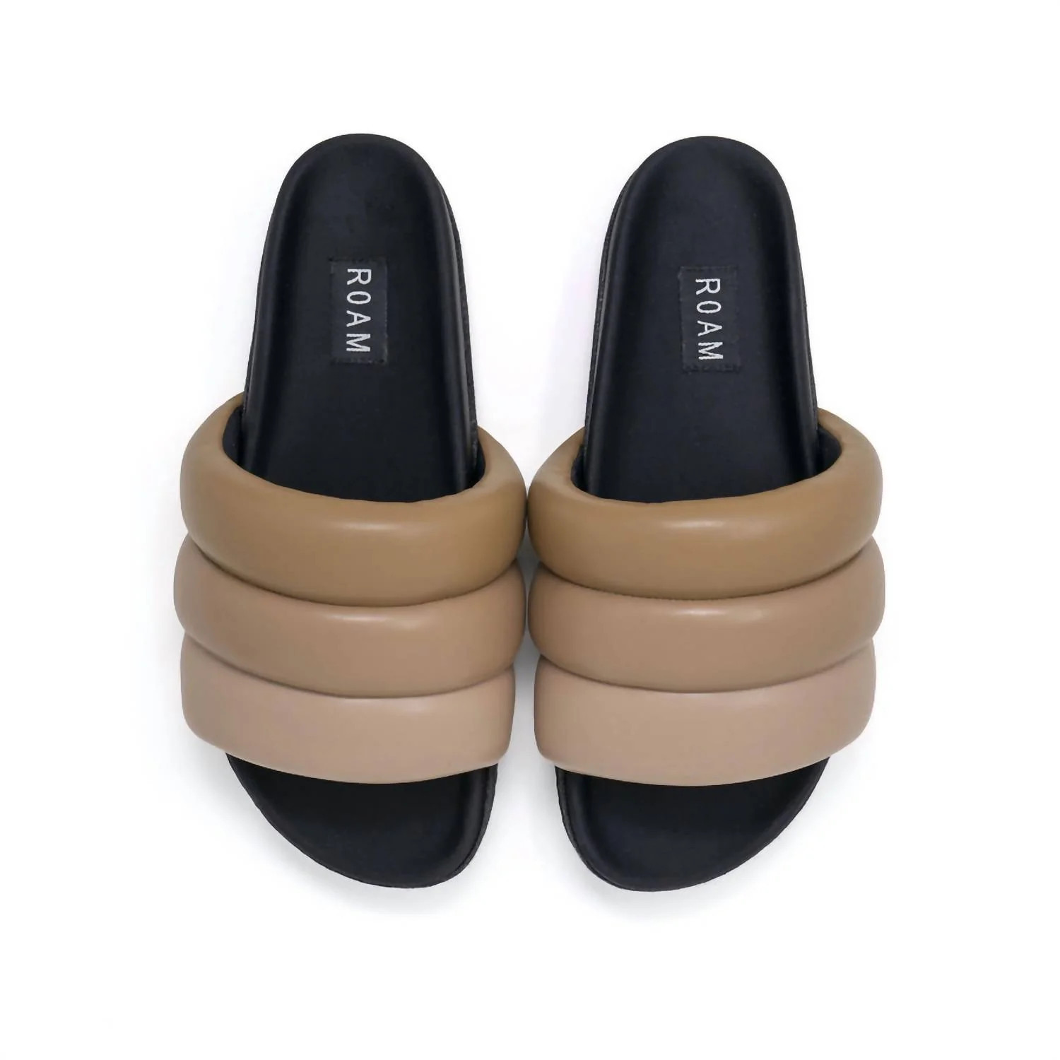 Women's Puffy Sandal In Earth | Shop Simon