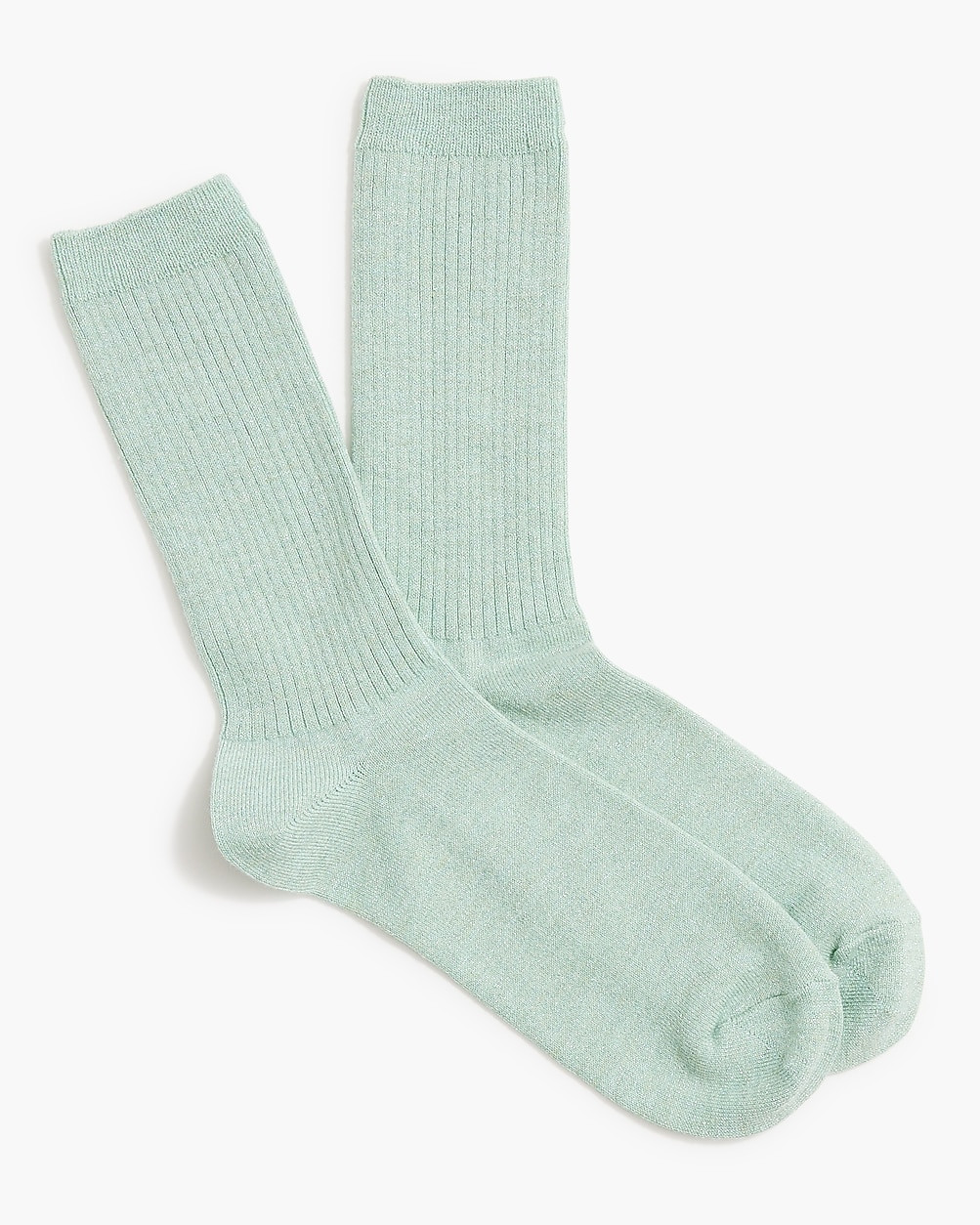Lurex® metallic threads trouser socks | J.Crew Factory
