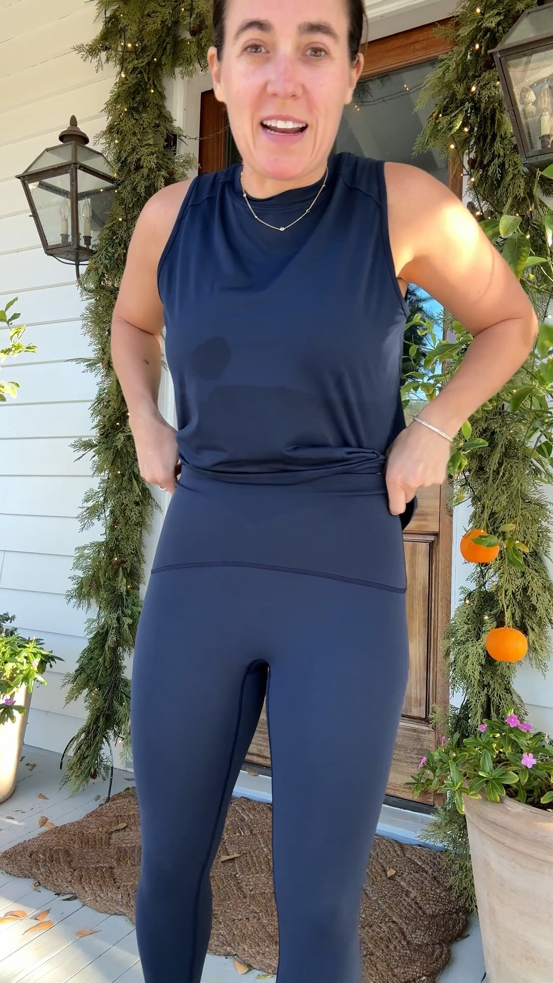 New navy activewear from Spanx! 