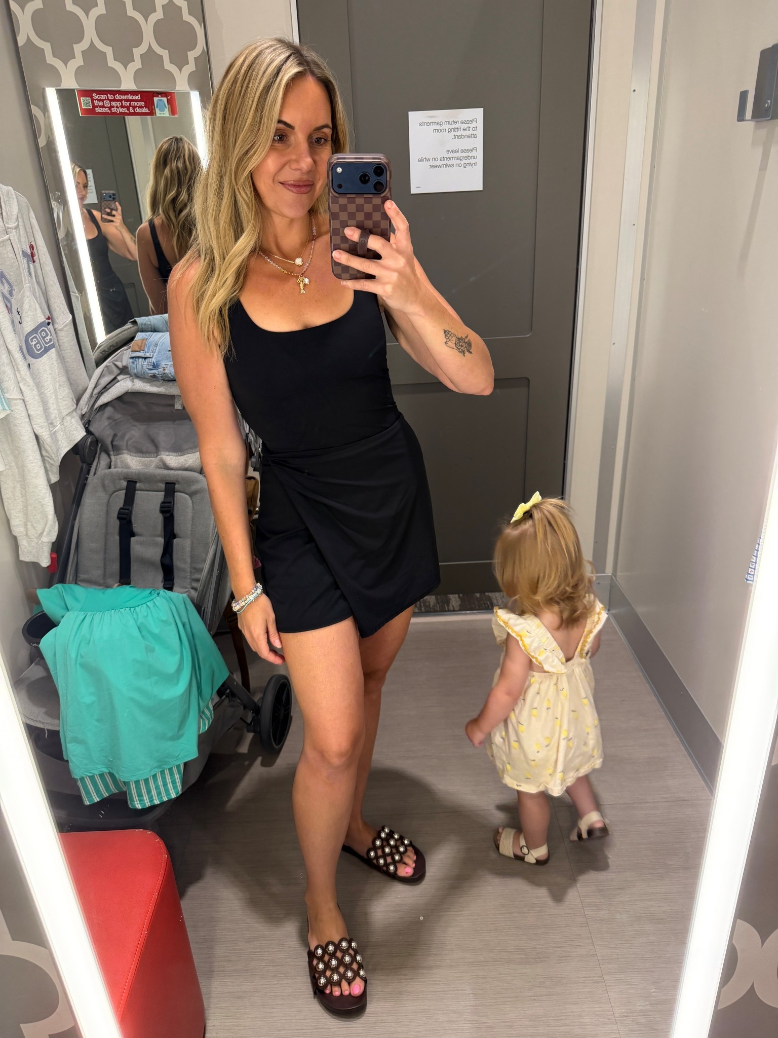 Such a flattering wrap athletic dress!!! I got it in 3 colors. This is my true small. The medium also fit me fine with a tad more length. In 5’7 and if it were shorter it would have been too short for me.

#LTKActive #LTKootd