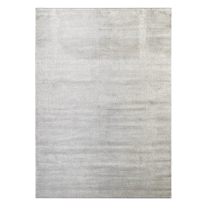 (B715) Laila Ali Verona Grey Woven Area Rug, 8x10 | At Home