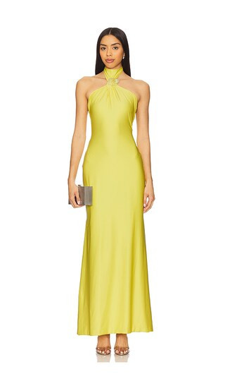 Mariandree Gaitan Daria Dress in Yellow. - size M | Revolve Clothing (Global)