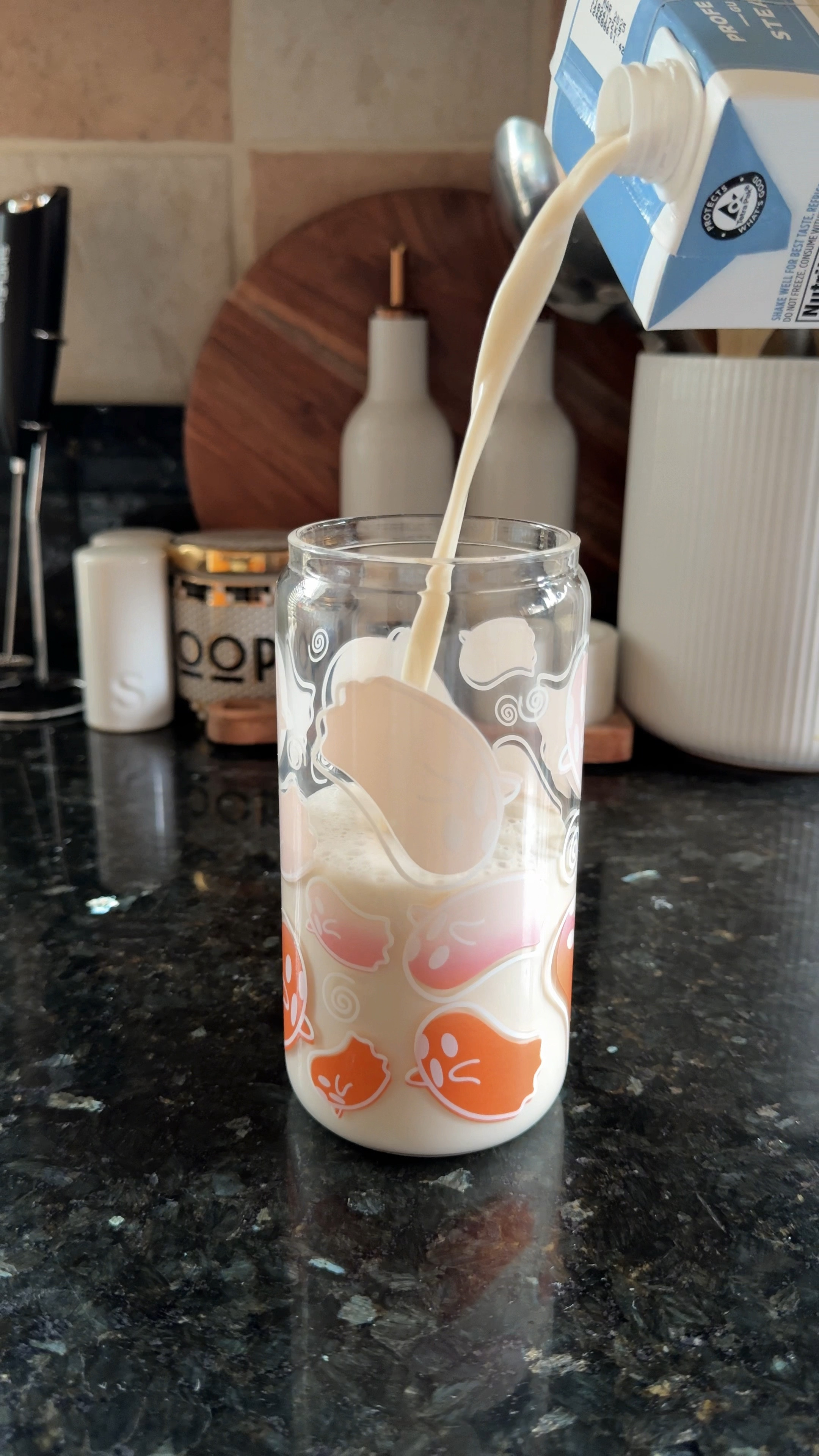 Found this spooky color changing ghost glass cup on Amazon and I just had to get it. Perfect to make my morning iced coffees in this spooky season. 

#LTKFindsUnder50 #LTKHalloween #LTKVideo