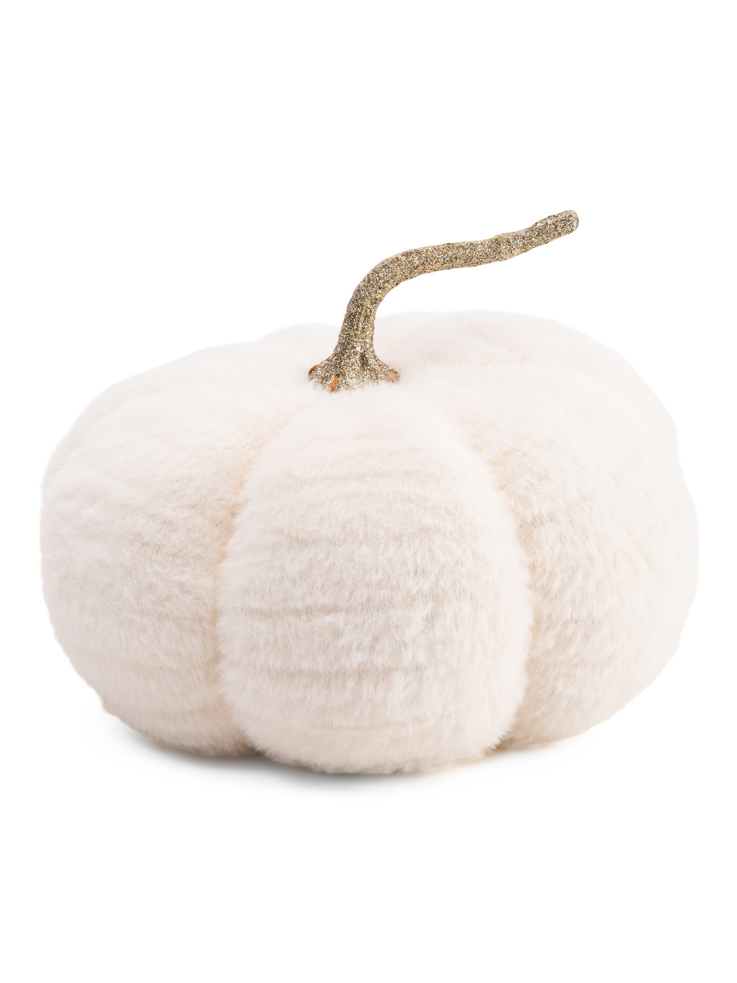 9.5in Faux Fur Pumpkin | Pillows & Decor | Marshalls | Marshalls