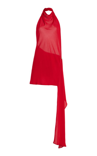Exclusive Georgette Scarf Mini Dress | Moda Operandi (Global)