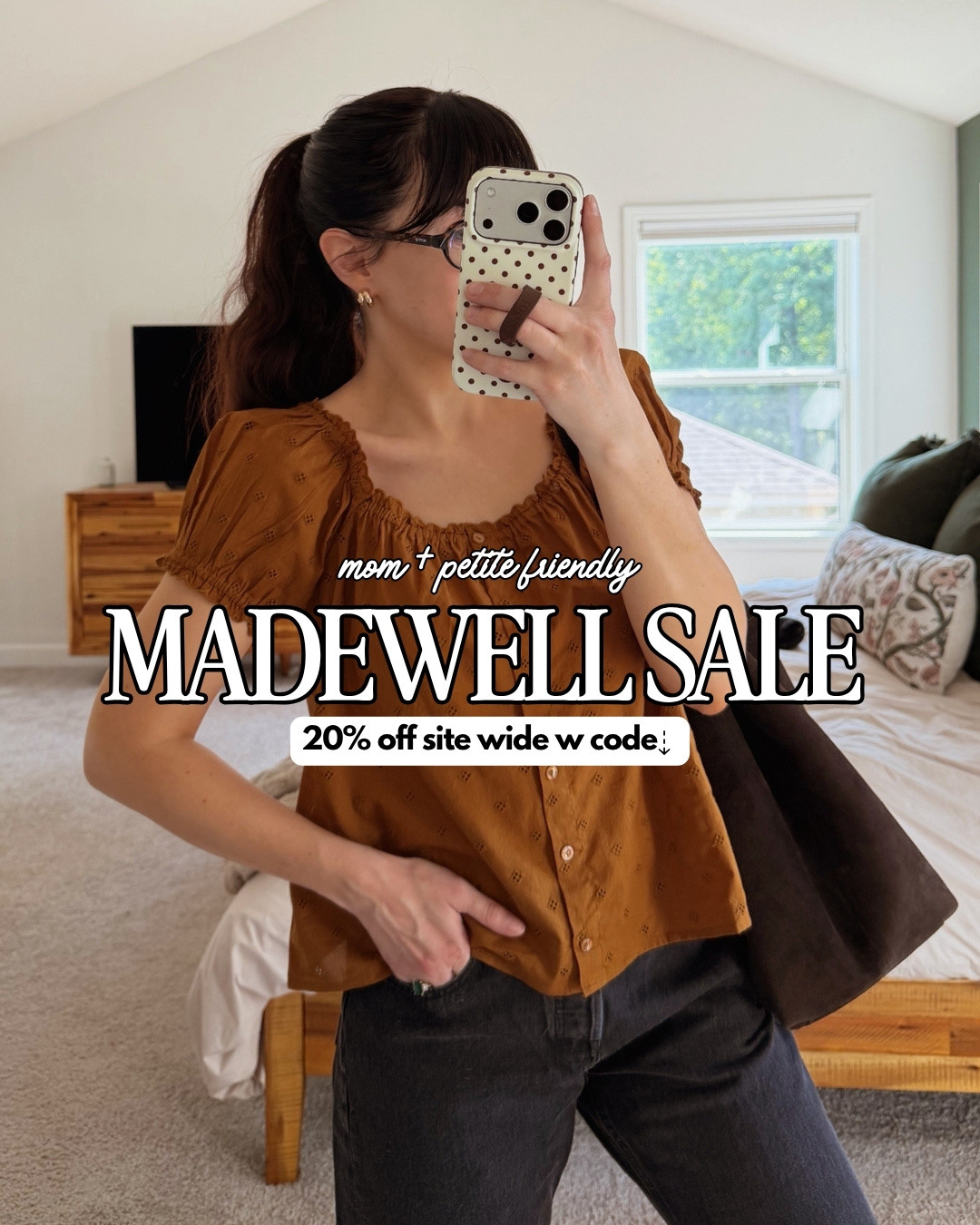 Madewell 20% off sale! Love these new fall transition arrivals that are petite and toddler mom friendly!

S tops
25 petite pants
Size down in barrel jeans! I need a 24

#LTKxMadewell #LTKSeasonal #LTKPetite