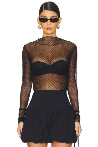 x REVOLVE Minding My Business Top in Black | Revolve Clothing (Global)