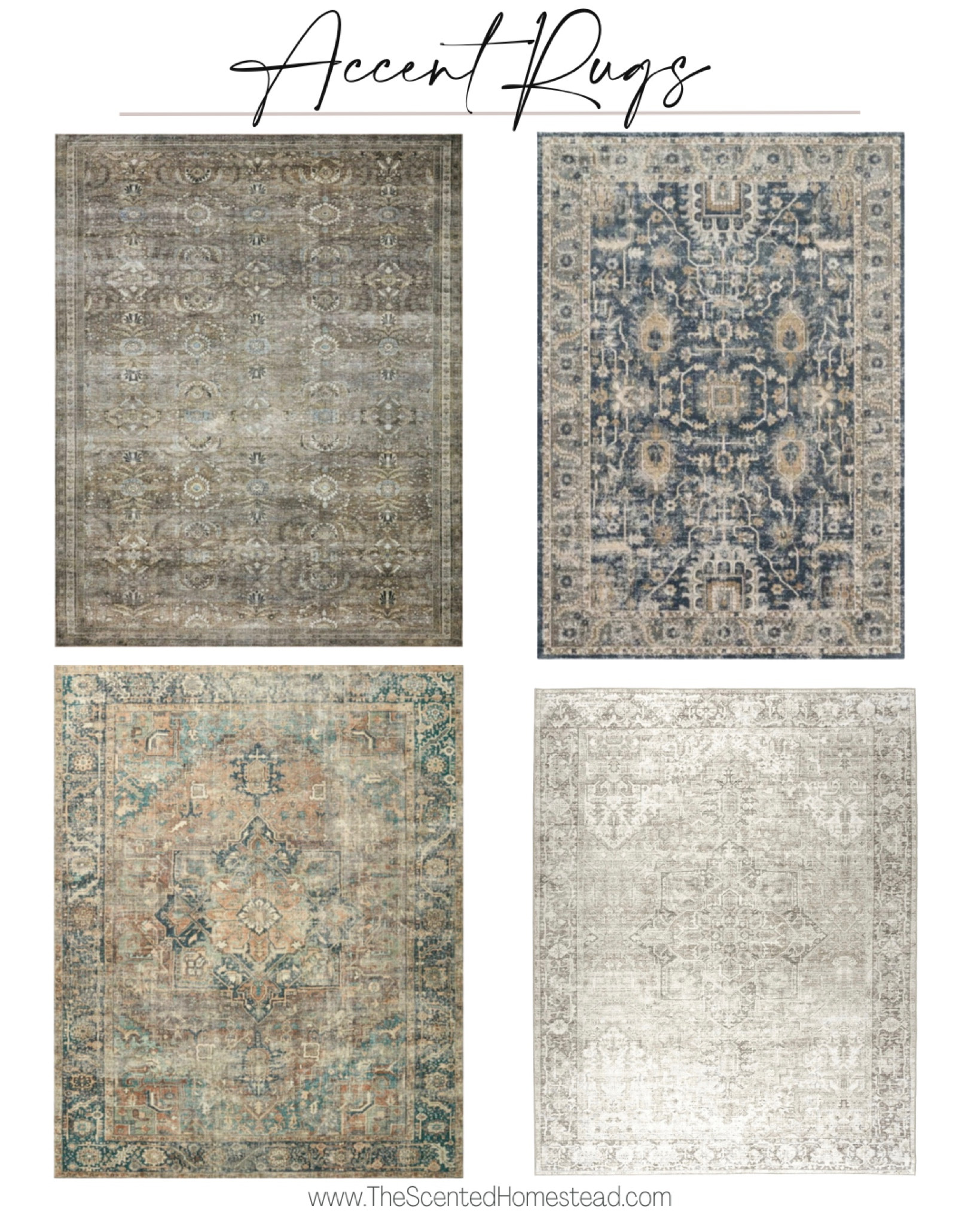 Vintage area rug, living room area rug, bedroom area rug, Walmart rugs.

#LTKhome #LTKFind #LTKunder100