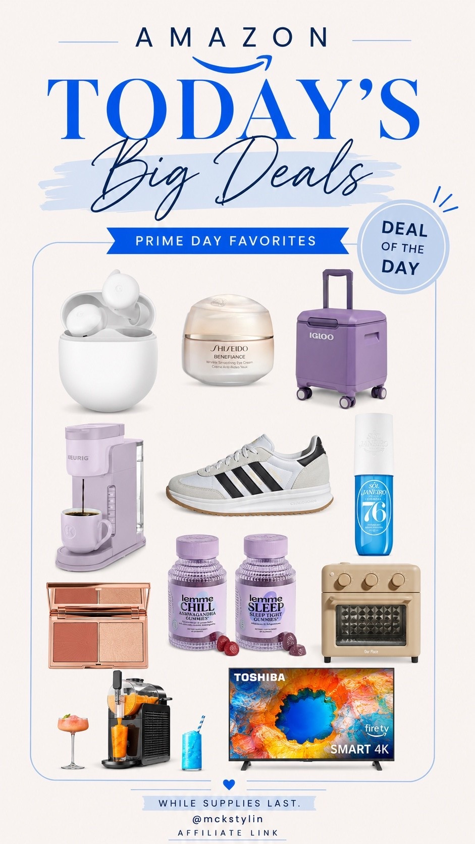 Shop these amazing deals while
Supplies last.

#LTKBeauty #LTKHome #LTKSaleAlert