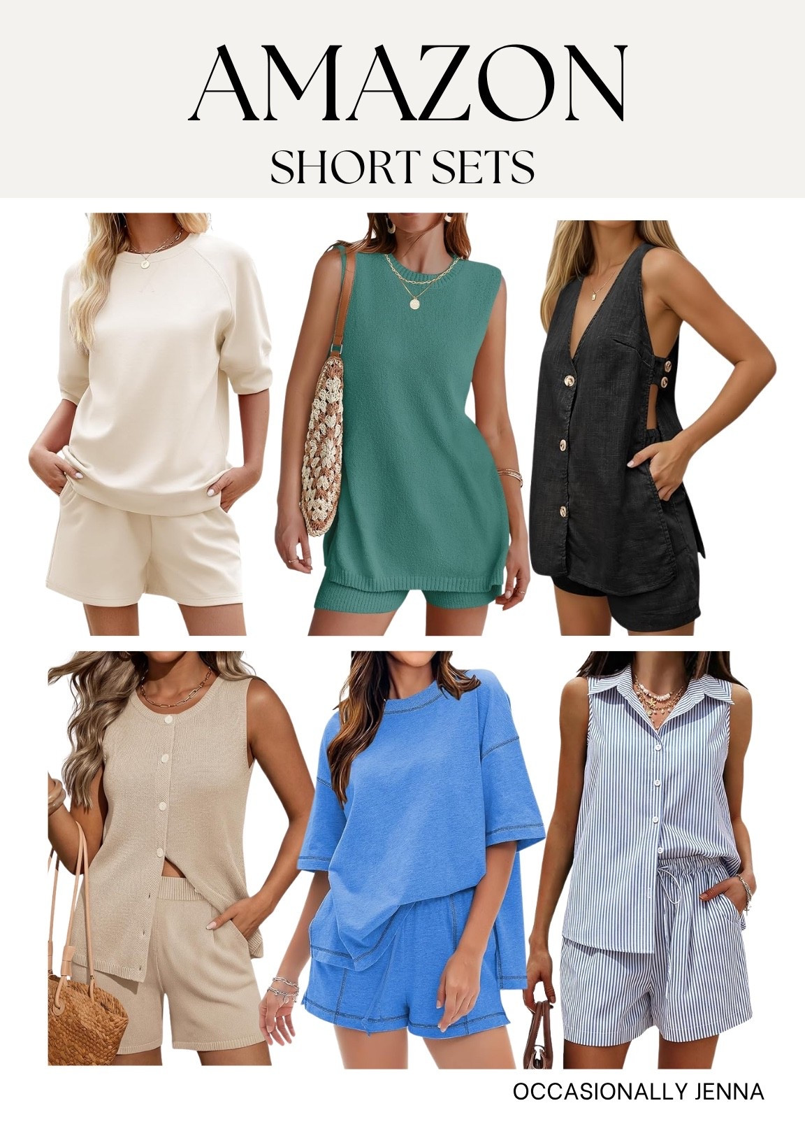 Stylish short sets, all on Amazon!

#LTKootd #LTKgrwm