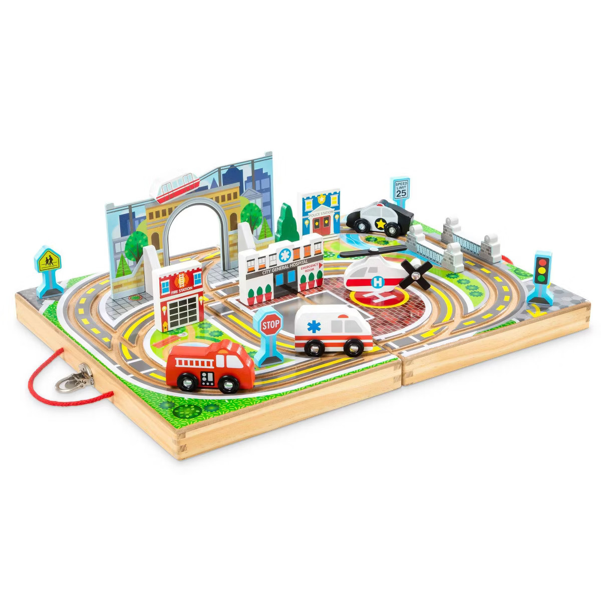 Melissa & Doug Take Along Town Set | Target