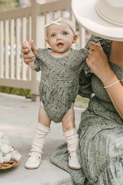 Baby Basil Romper | Ivy City Co