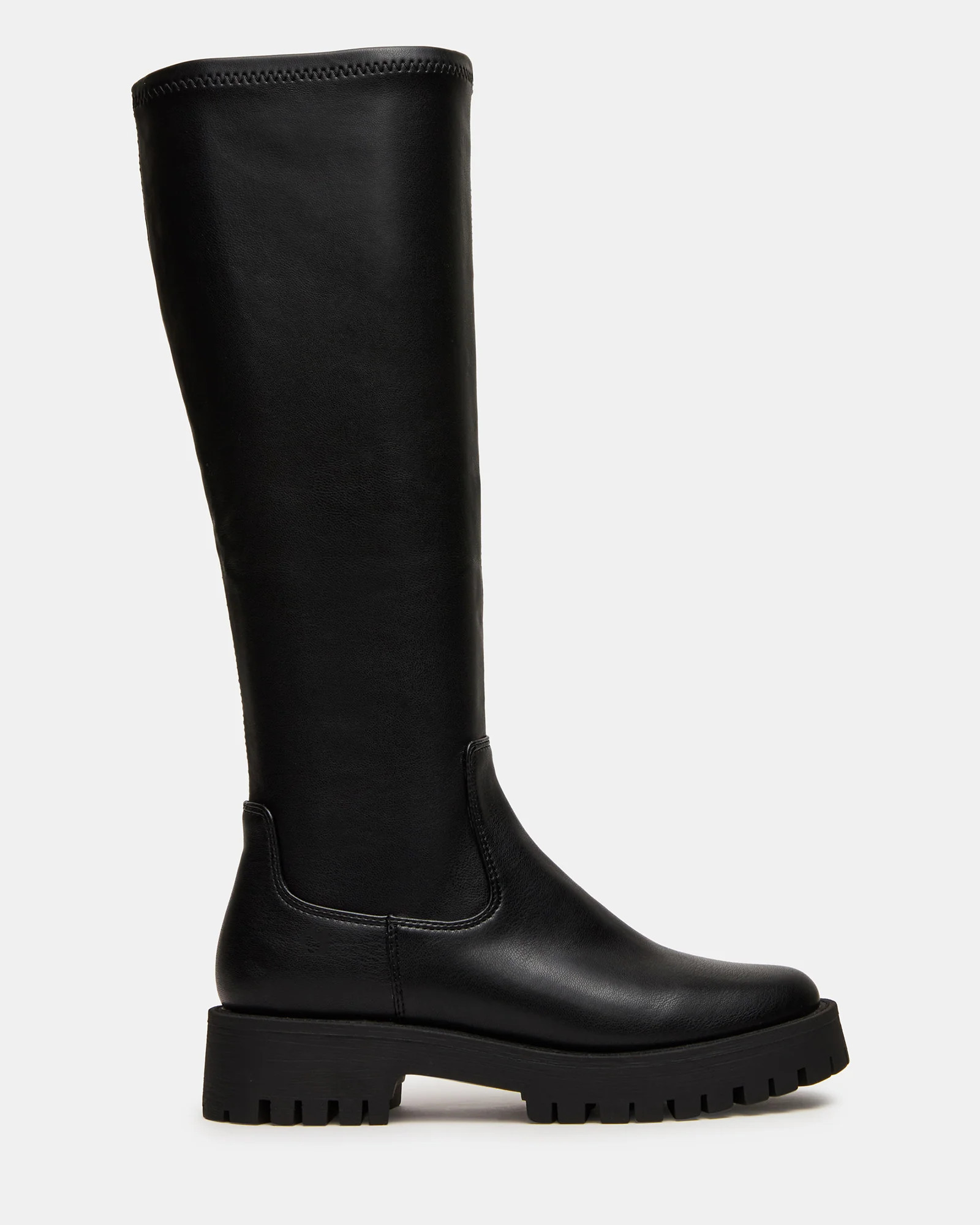 Steve Madden Women's Labelle Knee High Boots - Black - Size 9.5 - Leather | Steve Madden (US)