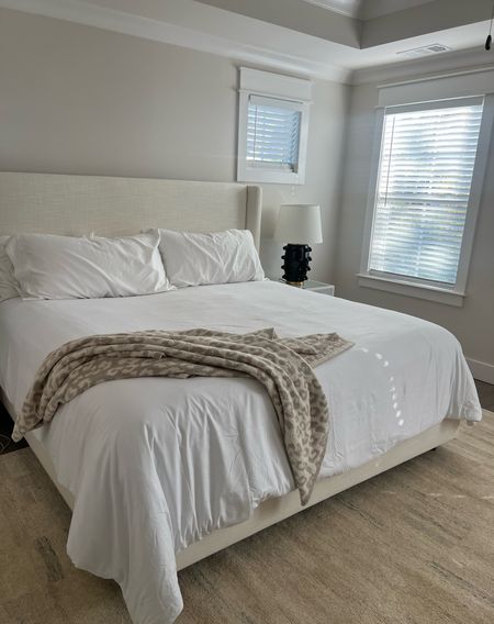 My bedroom so far! Love my bed from wayfair - color is zuma white  

#LTKstyletip #LTKhome