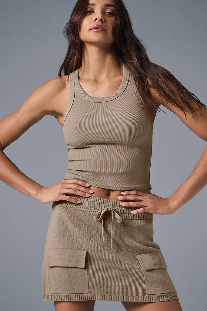 Goddess Ribbed Go-To Tank | Alo Yoga (US)