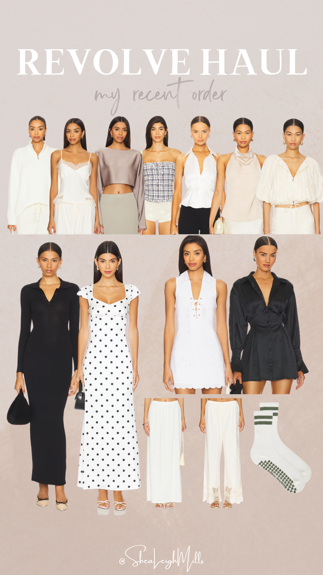 Revolve Haul! My most recent order. 

Revolve always comes through with the chicest finds! From everyday staples to statement dresses, my recent order has the perfect mix of it all! 

Linked everything from this haul so you can shop the exact pieces!

#RevolveHaul #RevolveStyle #WardrobeRefresh #OOTDinspo 

 