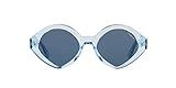 Vogue Eyewear Women's VO5394S Millie Bobby Brown x Collection Round Sunglasses, Transparent Blue/Dar | Amazon (US)
