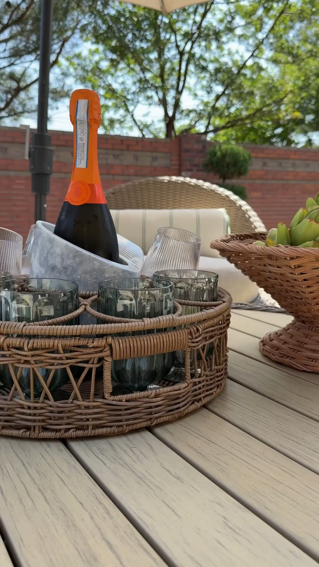 rattan beverage caddy / Walmart outdoor entertaining / summer drink station / patio hosting must-have / beverage cart styling / outdoor bar essentials / Walmart summer decor / backyard party setup / woven drink caddy / affordable entertaining finds / summer hosting ideas

#LTKSeasonal #LTKHome