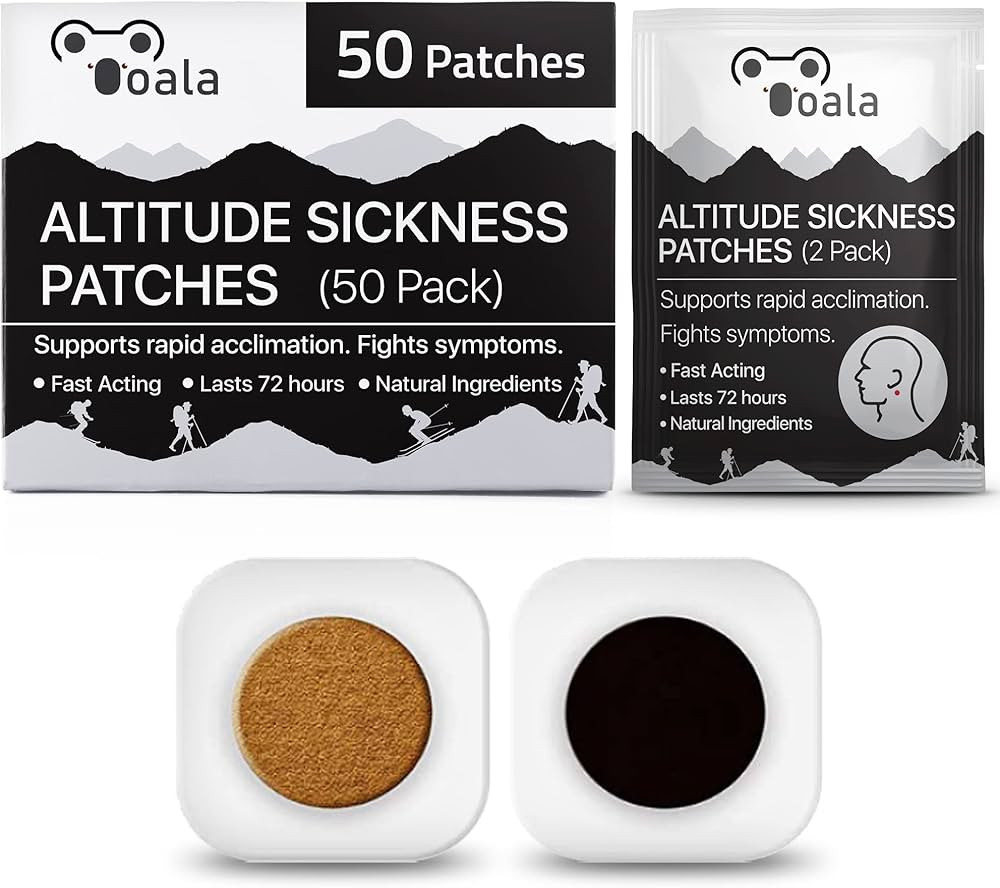 Altitude Sickness Prevention Patches | Supports Rapid Acclimation, Boosts Oxygen Intake, Fights S... | Amazon (US)